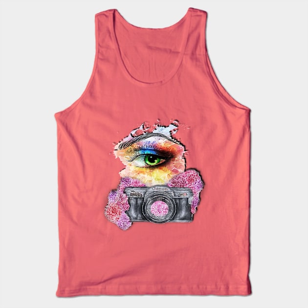 Eye see you Tank Top by grapesmara